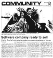 newpaper article, company start-up